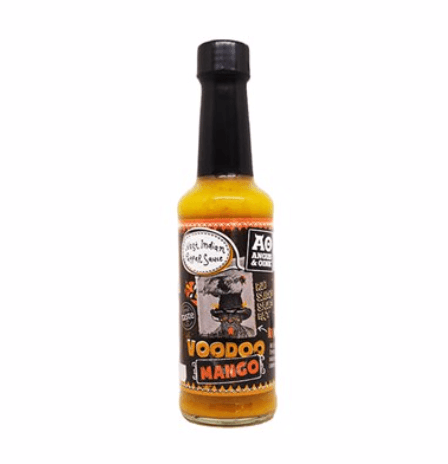 Angus & Oink Sauzen Voodoo Mango Hot sauce 0502695002906 147716 afbeelding